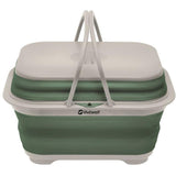 Outwell Collaps Washing Base w/handle & lid - Shadow Green