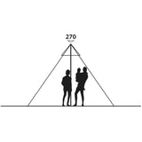 Easy Camp Moonlight Tipi, 8-person Glamping Tent - SPECIAL PRICE