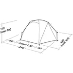Robens Boulder 2, Trekking, 2-Person Dome Tent