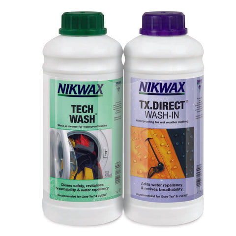 Nikwax Twin Tech Wash/TX Direct Wash In 1L