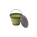 Outwell Collaps Bucket w/lid Lime Green