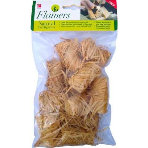 Flamers Flamers Natural Firelighters 10 pack