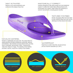 Telic Energy Flip Flop - Grape Vine