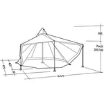 Robens Chinook Ursa PRS, 8-person Tipi style Polyester Tent