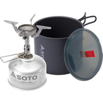 SOTO Amicus Stove + New River Pot Combo Set