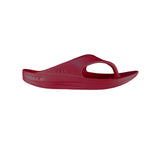 Telic Energy Flip Flop - Dark Cherry side view