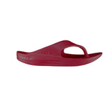 Telic Energy Flip Flop - Dark Cherry side view